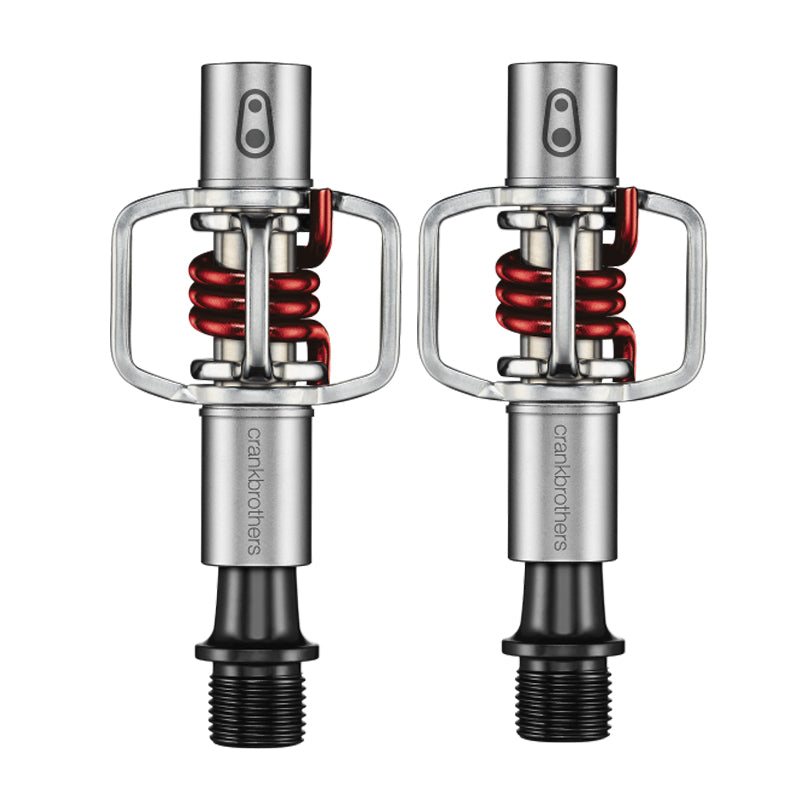 Crankbrothers Eggbeater 1 Pedal silber/rot-0