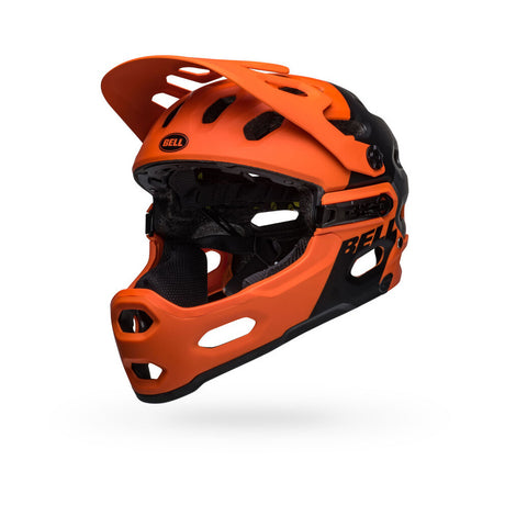 Bell Super 3R MIPS matte orange black-0