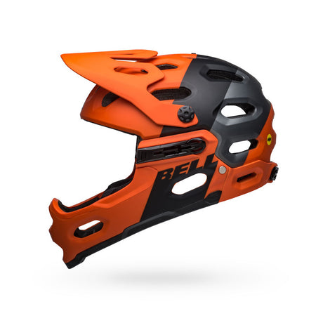 Bell Super 3R MIPS matte orange black-1