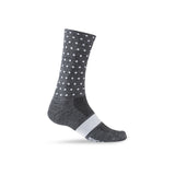 Giro MerinoSeasSocks charcocal/white dots-0