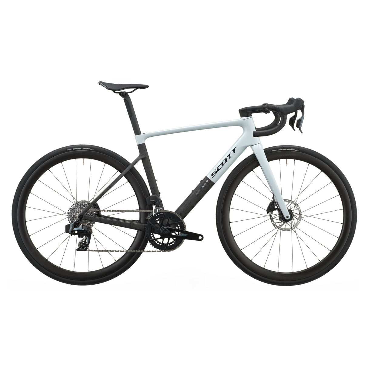Scott Addict RC 25 cumulus white / carbon black-0