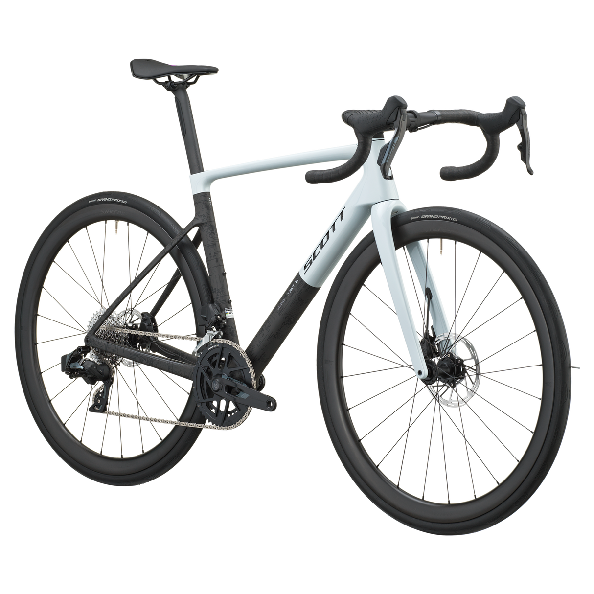 Scott Addict RC 25 cumulus white / carbon black-2