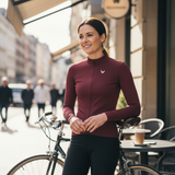 IW Cycling Wear Core Thermal Jersey 2.0 burgundy-2