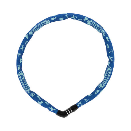 Abus Kettenschloss Steel-O-Chain 4804C/75 SYMBOLS blue-0