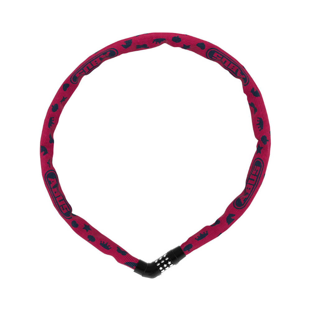 Abus Kettenschloss Steel-O-Chain 4804C/75 SYMBOLS pink-0