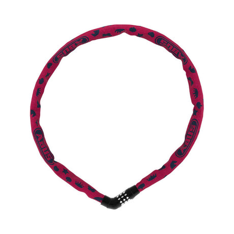 Abus Kettenschloss Steel-O-Chain 4804C/75 SYMBOLS pink-0