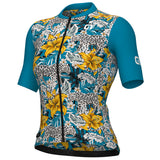 Ale SS Lady Jersey Hibiscus PR-E cobalt blue-0