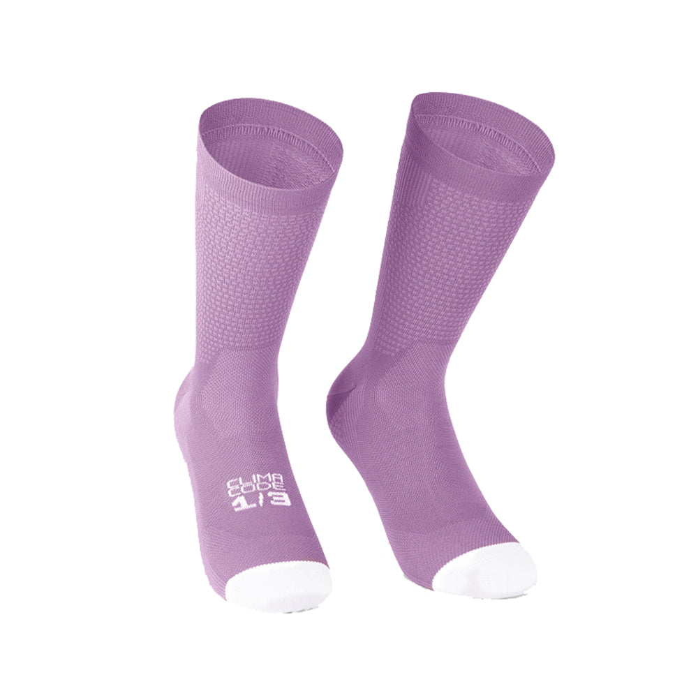 Assos Endurance Socks S11 interstellar orchid – Fullbike.com | Bike & E ...