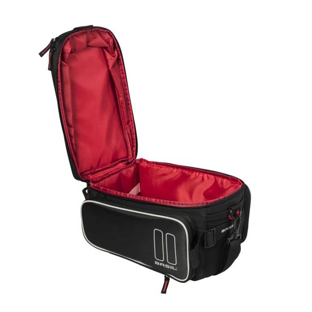 BASIL Sport Design Trunkbag Gepäckträgertasche schwarz, 7-12 L-1