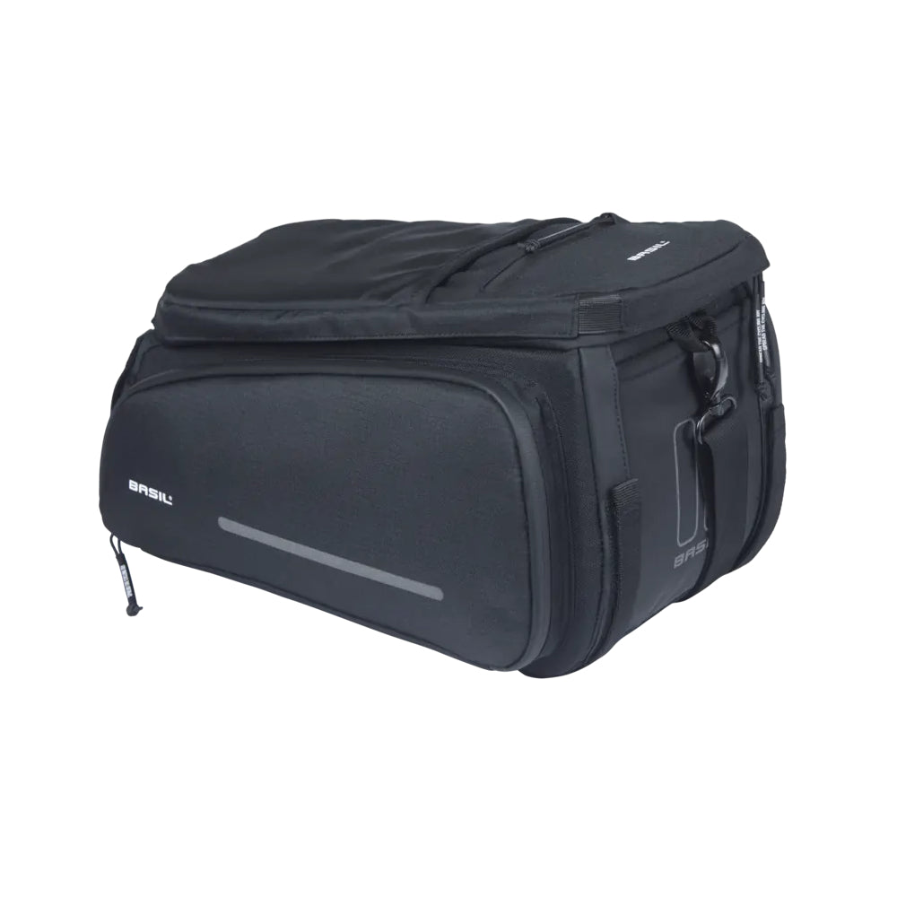 Basil Gepäckträgertasche Move 10-26 L schwarz-0