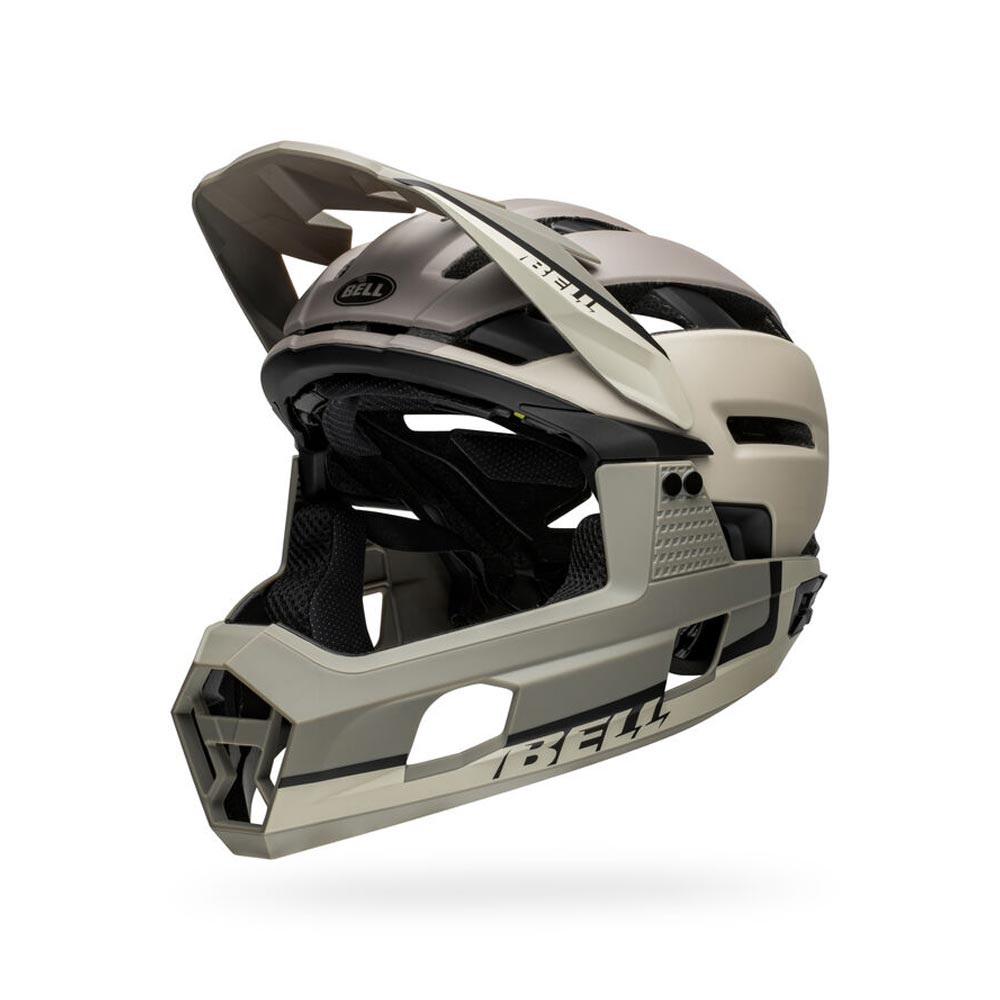 Bell Super Air R Spherical Fahrradhelm matte cement/gray-0