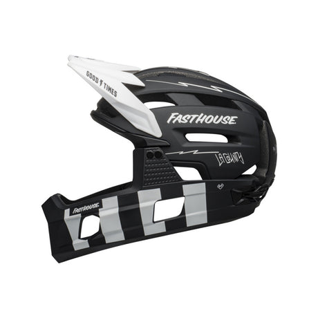Bell Helm Super Air R Spherical matte black/white fasthouse-1