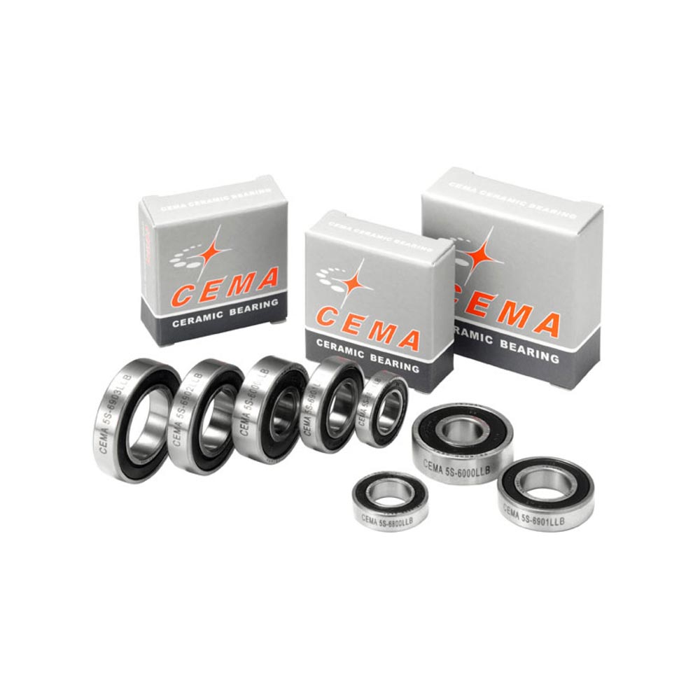 Cema Nabenlager 6002 15 x 32 x 9 Stahl-0