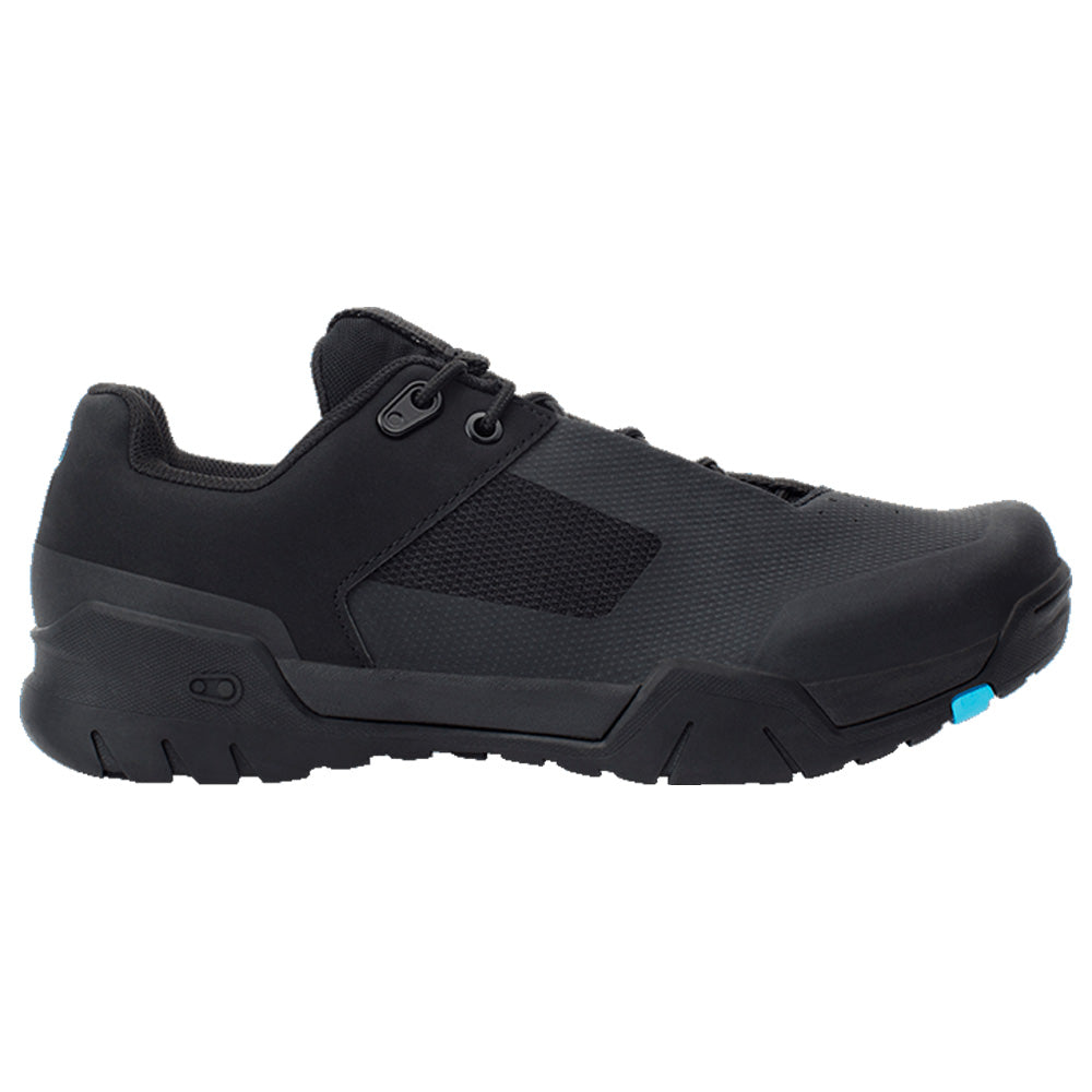 Crankbrothers Shoes Mallet E Lace Clip-in black/blue - black Outsole-0
