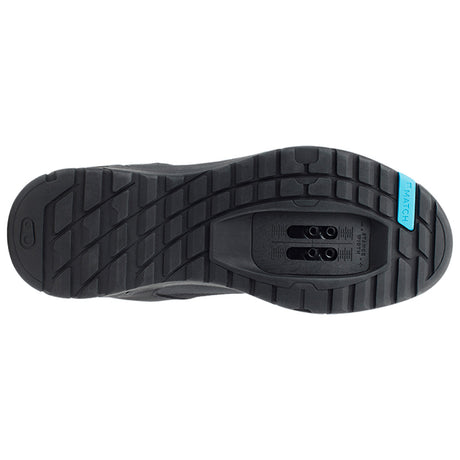 Crankbrothers Shoes Mallet E Lace Clip-in black/blue - black Outsole-1