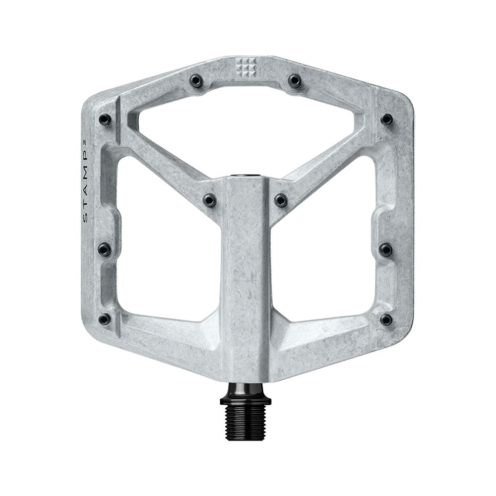 Crankbrothers Stamp 2 Large Raw Silver-0