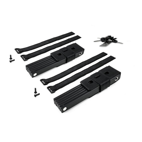 Cube ACID Faltschloss RIGID 100 PURE TWIN PACK black 1000mm-3