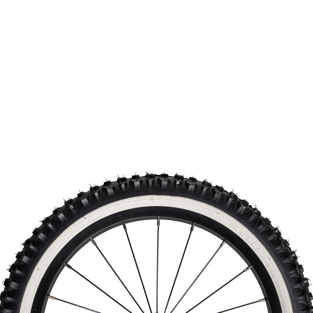 Cube Reifen Kids 160 black/white-0