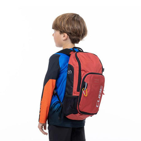 Cube Rucksack PURE 6 ROOKIE red´n´black-2