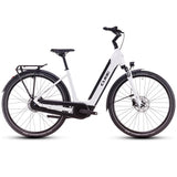 Cube Supreme Hybrid Comfort ONE 500 metallicwhite´n´black 2025 Easy Entry-0