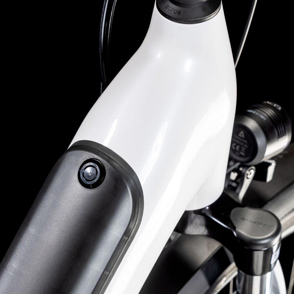 Cube Supreme Hybrid Comfort ONE 500 metallicwhite´n´black 2025 Easy Entry-1