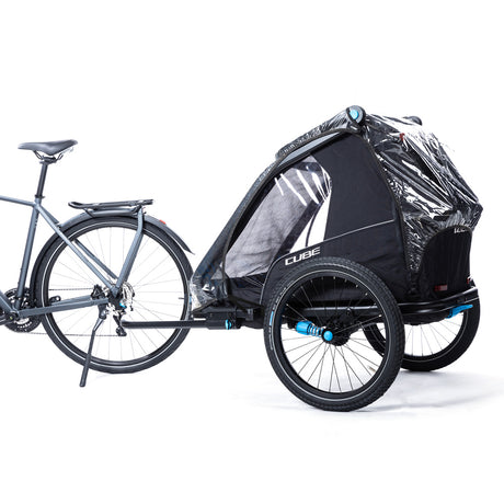 Cube Regenschutz für Kinder Fahrradanhänger Double CMPT-2