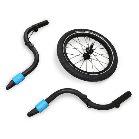 Cube Jogger Kit für Kinder Fahrradanhänger Double CMPT black-1