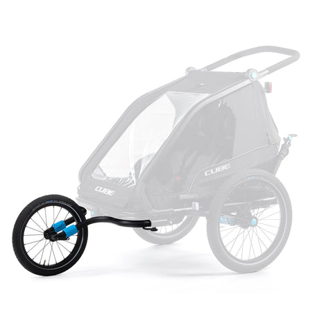 Cube Jogger Kit für Kinder Fahrradanhänger Double CMPT black-2