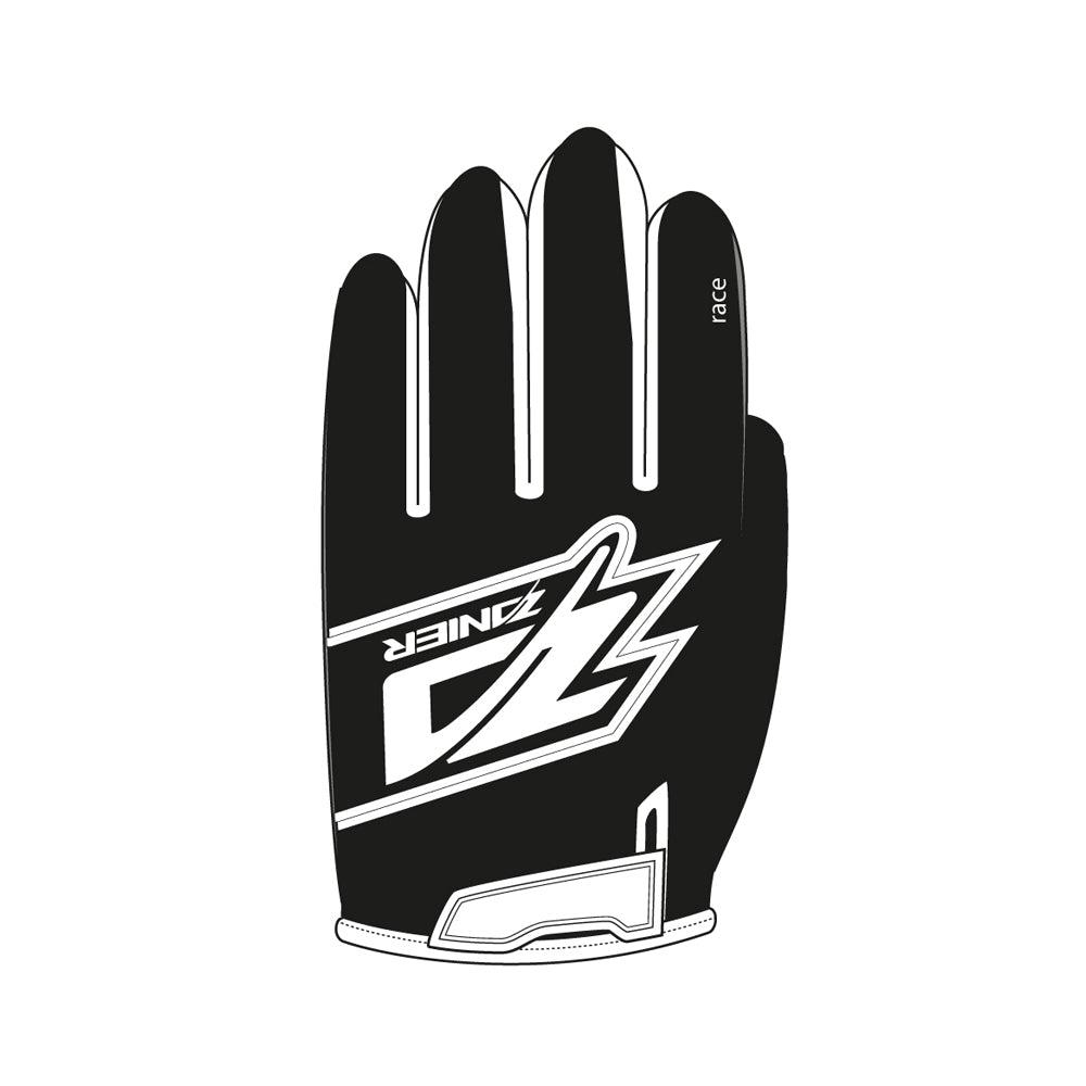 Zanier Gloves DOWNHILL Unisex schwarz-0