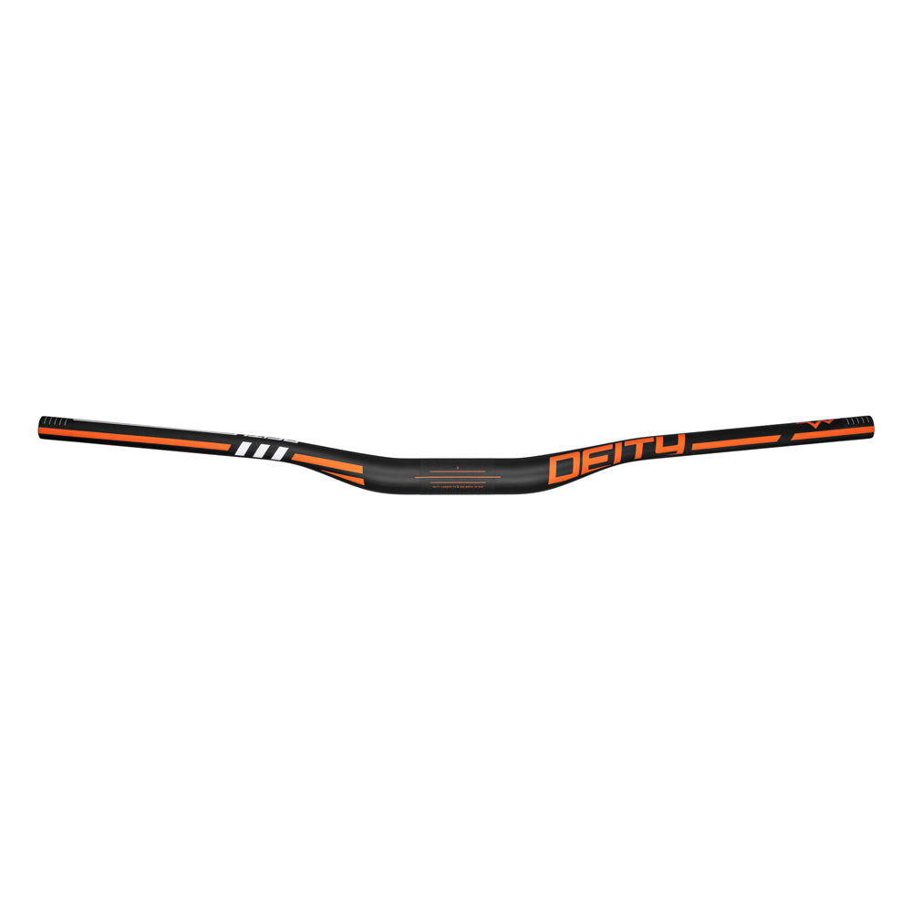 Deity Lenker Skywire Carbon 35mm, Rise 25mm Orange-0
