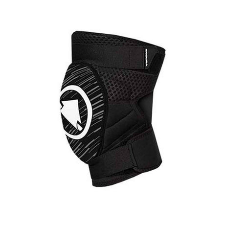 Endura Singletrack Knieprotektoren II Schwarz/Weiß-0