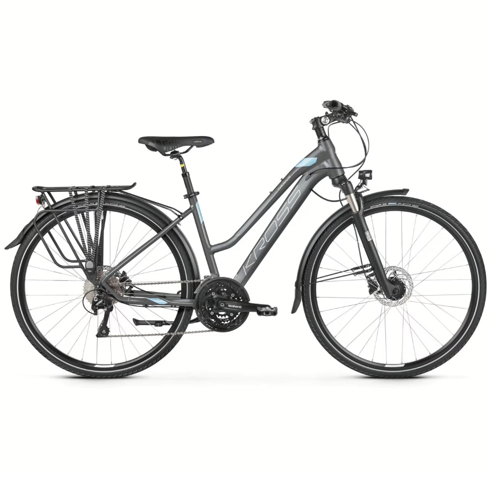 Kross Trans 10.0 28" Graphite-Blau-Silber-0