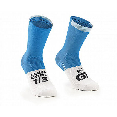 Assos GT Socks C2 Pruxian Blue-0