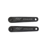 Praxis Kurbelarmsatz E-Crank dark grey 165 mm-0