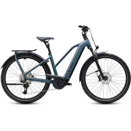 Cube Kathmandu Hybrid Pro 800 smaragdgrey´n´black Trapeze-0