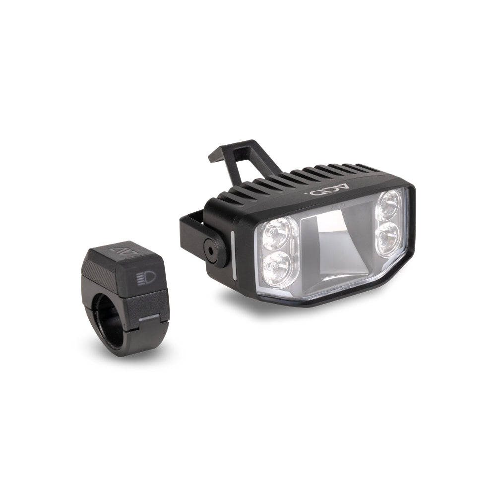 Cube ACID E-Bike Frontlicht PRO-E 300 WIDE HB X-Connect black-0