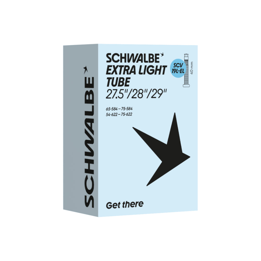 Schwalbe Fahrradschlauch Nr. 19L-EL (27.5"/28"/29") SCV 40 mm-0