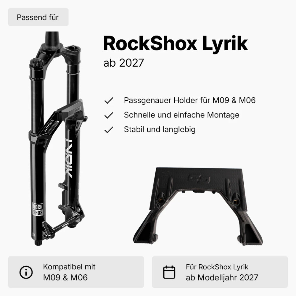 Unleazhed Holder für M09 & M06 für RockShox Lyric ab MJ 2027-1