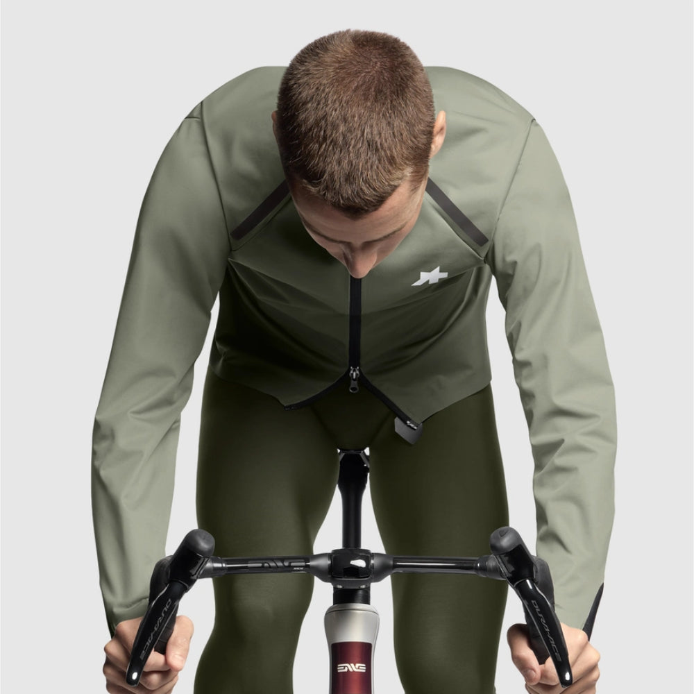 Assos Mille GT Men's Shell Jacket S11 EVO edge green-3