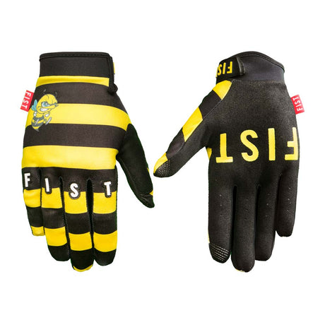 Fist Handschuhe Killerbiene, gelb-schwarz-0