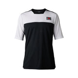 Fox Defend SS Jersey Syndicate white black-0