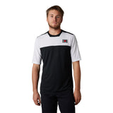 Fox Defend SS Jersey Syndicate white black-1
