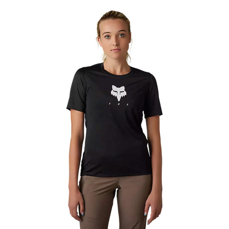 Fox Womens Ranger Tru Dri SS Jersey black-1