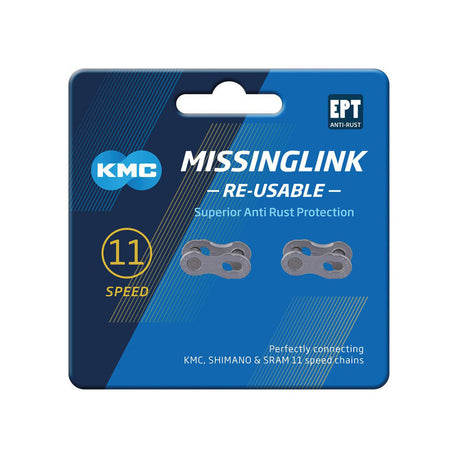 KMC Kettenverschlussglied Missinglink 11R EPT 11-fach 2 Stk.-0