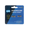 KMC Kettenverschlussglied Missinglink 12NR Ti-N 12-fach gold 2 Stk.-0