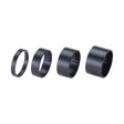BBB LightSpace Alu-Spacer superleicht BHP-36 1 1/8", matt schwarz-0