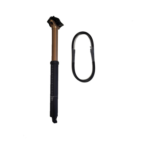 Limotec Vario-Sattelstütze A1 31.6mm Gold-0
