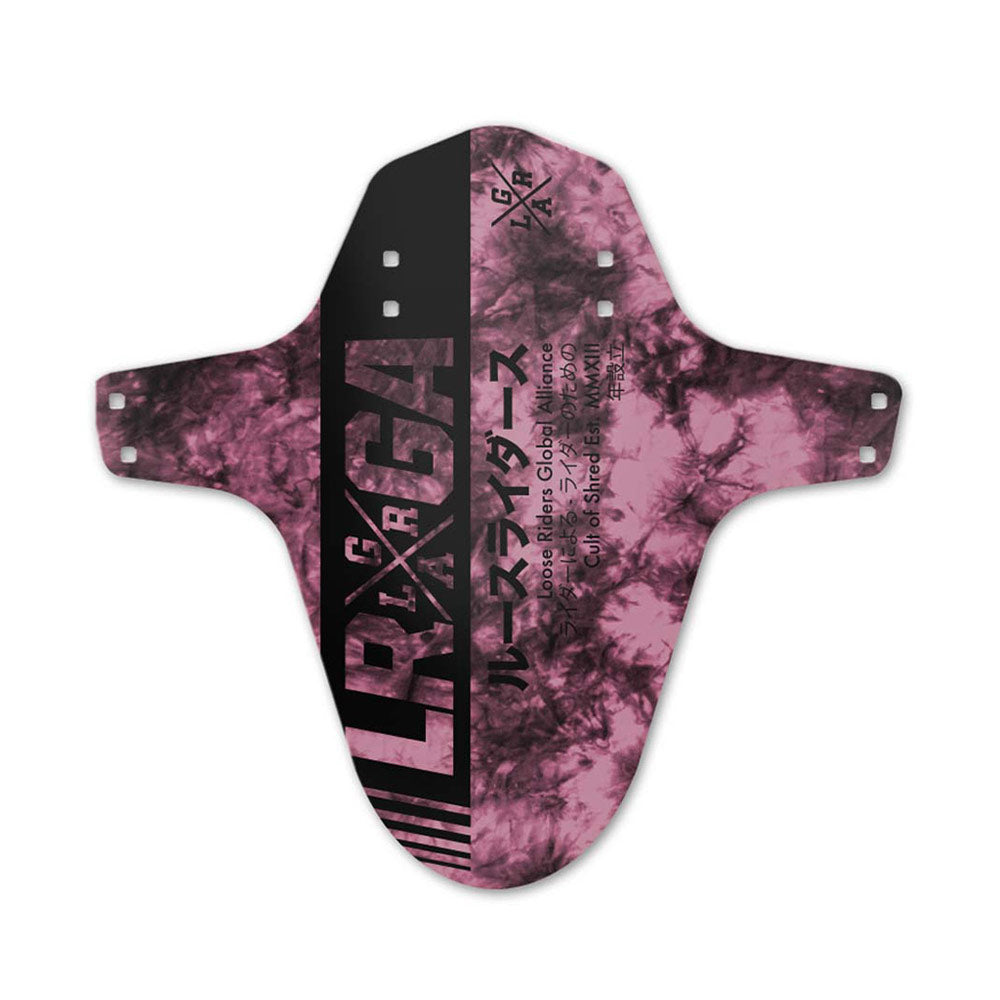 Loose Riders Mudguard Tie Dye Wine-0