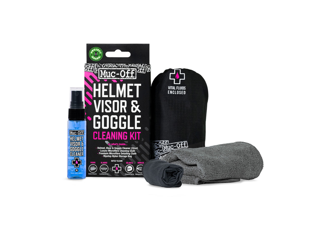 Muc-Off Visor, Lens & Google Cleaning Kit V2-0