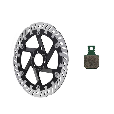 Magura MT eSTOP Optimized Kit 180/P - 8.S: Bremsscheibe MDR-P, Ø 180 mm, 6-Loch und Bremsbelag 8.S-0